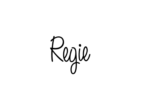 Also we have Regie name is the best signature style. Create professional handwritten signature collection using Angelique-Rose-font-FFP autograph style. Regie signature style 5 images and pictures png