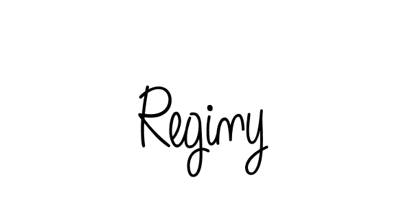 Create a beautiful signature design for name Reginy. With this signature (Angelique-Rose-font-FFP) fonts, you can make a handwritten signature for free. Reginy signature style 5 images and pictures png