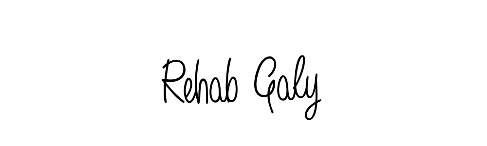 Best and Professional Signature Style for Rehab Galy. Angelique-Rose-font-FFP Best Signature Style Collection. Rehab Galy signature style 5 images and pictures png