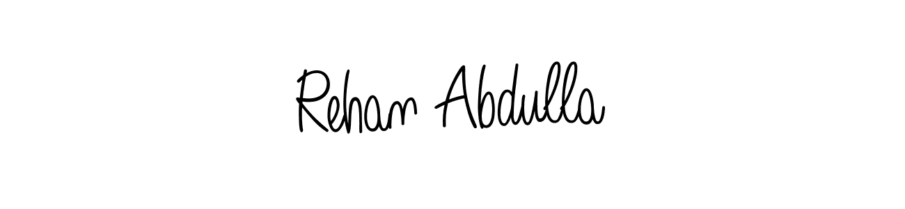 This is the best signature style for the Rehan Abdulla name. Also you like these signature font (Angelique-Rose-font-FFP). Mix name signature. Rehan Abdulla signature style 5 images and pictures png