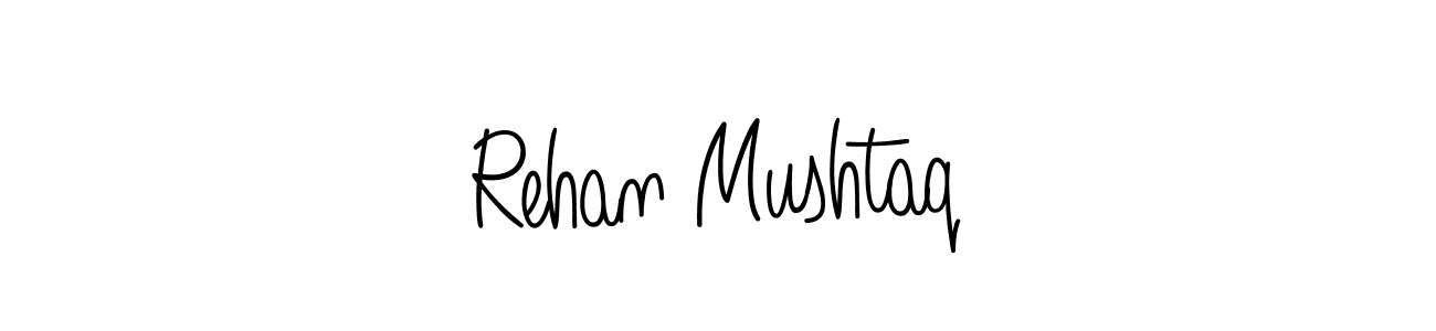 Angelique-Rose-font-FFP is a professional signature style that is perfect for those who want to add a touch of class to their signature. It is also a great choice for those who want to make their signature more unique. Get Rehan Mushtaq name to fancy signature for free. Rehan Mushtaq signature style 5 images and pictures png