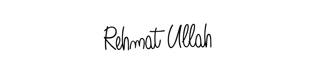 Check out images of Autograph of Rehmat Ullah name. Actor Rehmat Ullah Signature Style. Angelique-Rose-font-FFP is a professional sign style online. Rehmat Ullah signature style 5 images and pictures png