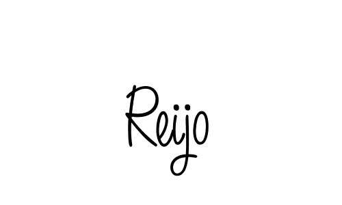 Once you've used our free online signature maker to create your best signature Angelique-Rose-font-FFP style, it's time to enjoy all of the benefits that Reijo name signing documents. Reijo signature style 5 images and pictures png