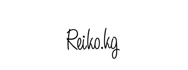 Check out images of Autograph of Reiko.kg name. Actor Reiko.kg Signature Style. Angelique-Rose-font-FFP is a professional sign style online. Reiko.kg signature style 5 images and pictures png