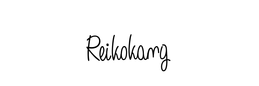 Best and Professional Signature Style for Reikokang. Angelique-Rose-font-FFP Best Signature Style Collection. Reikokang signature style 5 images and pictures png