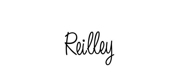 The best way (Angelique-Rose-font-FFP) to make a short signature is to pick only two or three words in your name. The name Reilley include a total of six letters. For converting this name. Reilley signature style 5 images and pictures png