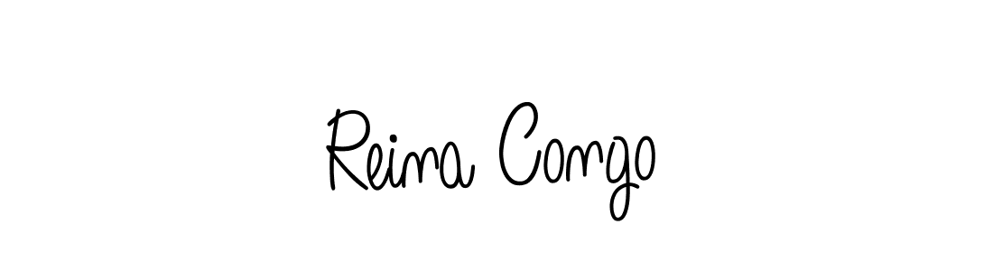 How to make Reina Congo signature? Angelique-Rose-font-FFP is a professional autograph style. Create handwritten signature for Reina Congo name. Reina Congo signature style 5 images and pictures png