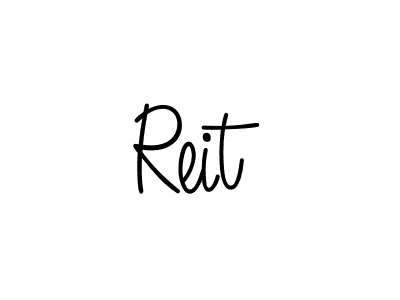 Use a signature maker to create a handwritten signature online. With this signature software, you can design (Angelique-Rose-font-FFP) your own signature for name Reit. Reit signature style 5 images and pictures png