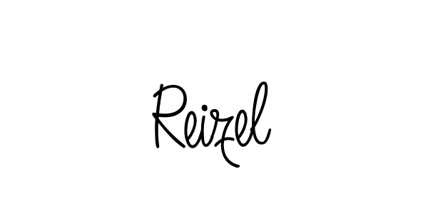 How to make Reizel name signature. Use Angelique-Rose-font-FFP style for creating short signs online. This is the latest handwritten sign. Reizel signature style 5 images and pictures png