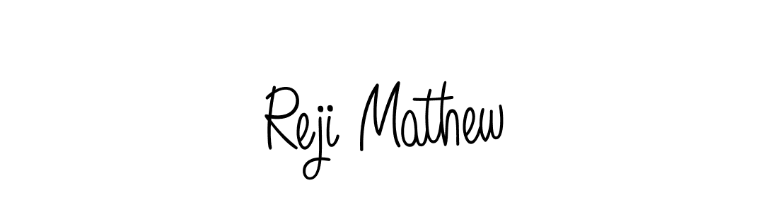 How to Draw Reji Mathew signature style? Angelique-Rose-font-FFP is a latest design signature styles for name Reji Mathew. Reji Mathew signature style 5 images and pictures png