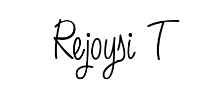 The Angelique-Rose-font-FFP font transforms the name Rejoysi T into an executive sign with sharp precision and distinguished character. Rejoysi T signature style 5 images and pictures png