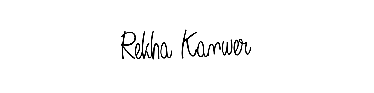 Make a short Rekha Kanwer signature style. Manage your documents anywhere anytime using Angelique-Rose-font-FFP. Create and add eSignatures, submit forms, share and send files easily. Rekha Kanwer signature style 5 images and pictures png