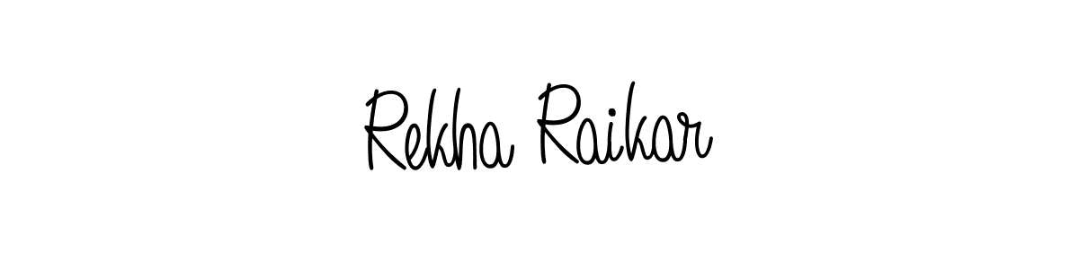 Check out images of Autograph of Rekha Raikar name. Actor Rekha Raikar Signature Style. Angelique-Rose-font-FFP is a professional sign style online. Rekha Raikar signature style 5 images and pictures png
