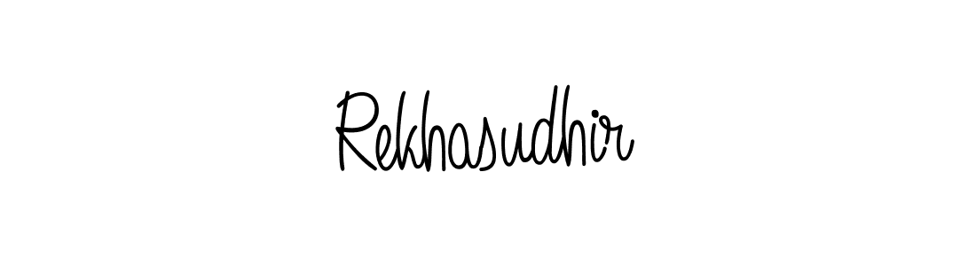 Best and Professional Signature Style for Rekhasudhir. Angelique-Rose-font-FFP Best Signature Style Collection. Rekhasudhir signature style 5 images and pictures png