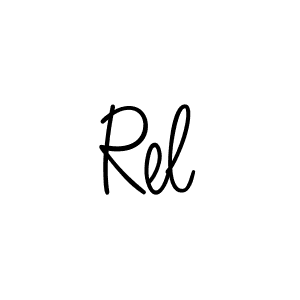 You can use this online signature creator to create a handwritten signature for the name Rel. This is the best online autograph maker. Rel signature style 5 images and pictures png