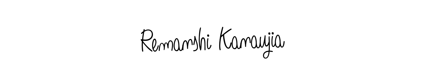 Best and Professional Signature Style for Remanshi Kanaujia. Angelique-Rose-font-FFP Best Signature Style Collection. Remanshi Kanaujia signature style 5 images and pictures png