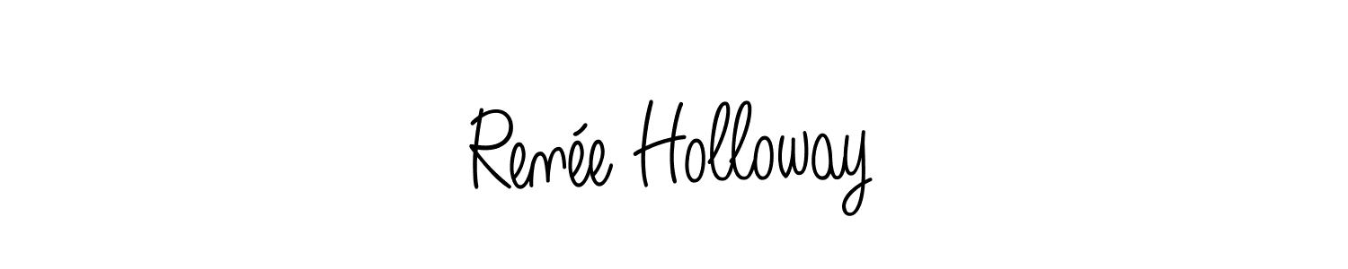 Make a beautiful signature design for name Renée Holloway. Use this online signature maker to create a handwritten signature for free. Renée Holloway signature style 5 images and pictures png