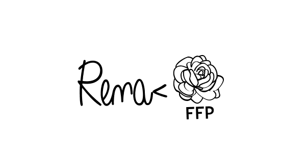 Similarly Angelique-Rose-font-FFP is the best handwritten signature design. Signature creator online .You can use it as an online autograph creator for name Rena<3. Rena<3 signature style 5 images and pictures png