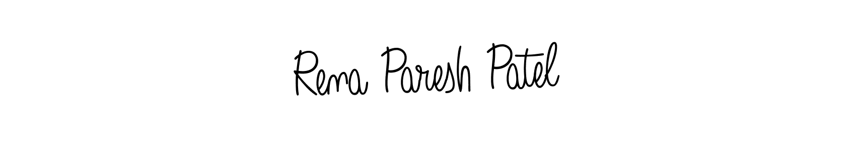 You can use this online signature creator to create a handwritten signature for the name Rena Paresh Patel. This is the best online autograph maker. Rena Paresh Patel signature style 5 images and pictures png