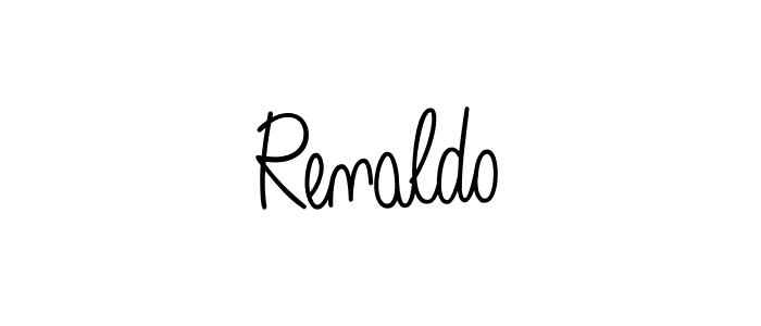 Renaldo stylish signature style. Best Handwritten Sign (Angelique-Rose-font-FFP) for my name. Handwritten Signature Collection Ideas for my name Renaldo. Renaldo signature style 5 images and pictures png