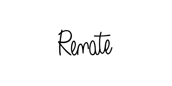 if you are searching for the best signature style for your name Renate. so please give up your signature search. here we have designed multiple signature styles  using Angelique-Rose-font-FFP. Renate signature style 5 images and pictures png