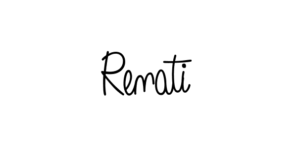 Create a beautiful signature design for name Renati. With this signature (Angelique-Rose-font-FFP) fonts, you can make a handwritten signature for free. Renati signature style 5 images and pictures png