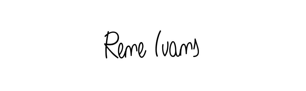 Create a beautiful signature design for name Rene Ivans. With this signature (Angelique-Rose-font-FFP) fonts, you can make a handwritten signature for free. Rene Ivans signature style 5 images and pictures png