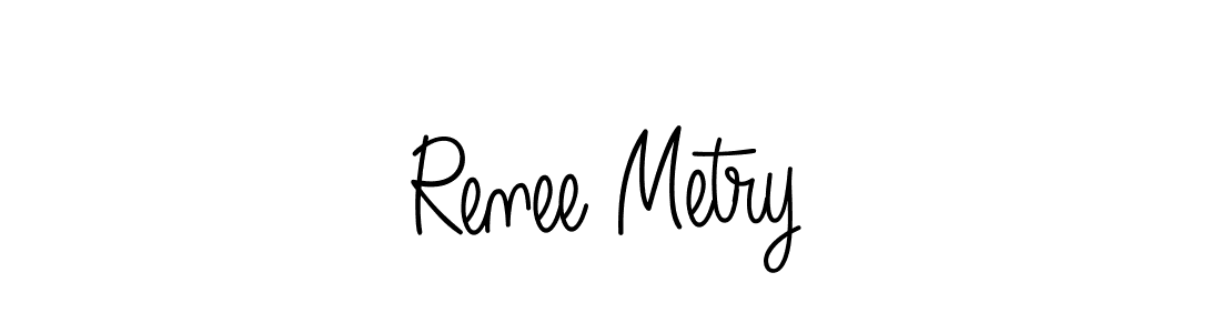 Also we have Renee Metry name is the best signature style. Create professional handwritten signature collection using Angelique-Rose-font-FFP autograph style. Renee Metry signature style 5 images and pictures png