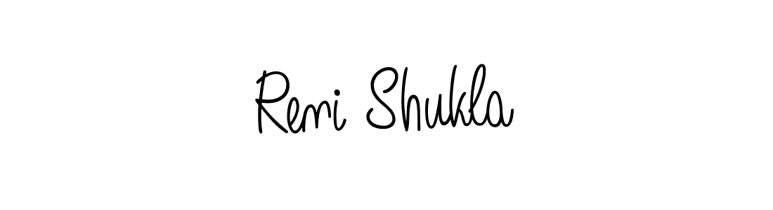 Check out images of Autograph of Reni Shukla name. Actor Reni Shukla Signature Style. Angelique-Rose-font-FFP is a professional sign style online. Reni Shukla signature style 5 images and pictures png