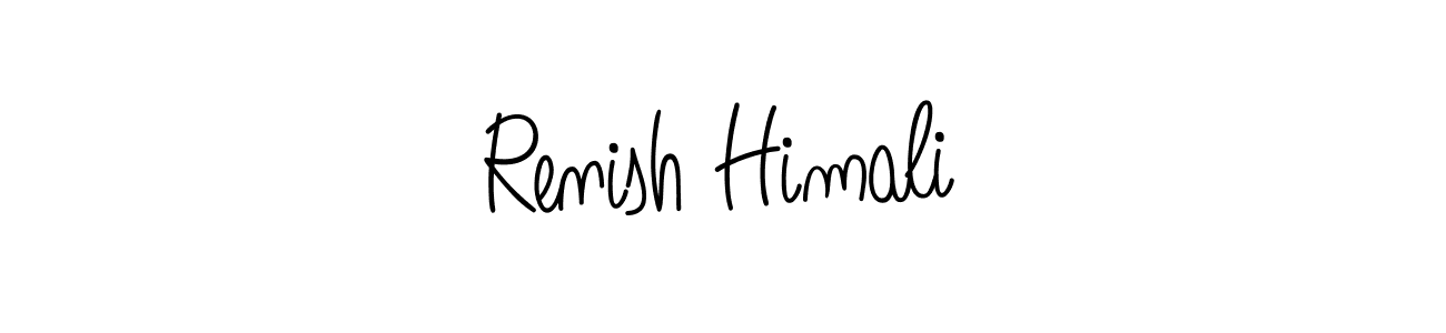 Here are the top 10 professional signature styles for the name Renish Himali. These are the best autograph styles you can use for your name. Renish Himali signature style 5 images and pictures png