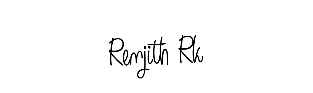 Angelique-Rose-font-FFP is a professional signature style that is perfect for those who want to add a touch of class to their signature. It is also a great choice for those who want to make their signature more unique. Get Renjith Rk name to fancy signature for free. Renjith Rk signature style 5 images and pictures png