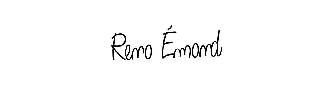 Also we have Reno Émond name is the best signature style. Create professional handwritten signature collection using Angelique-Rose-font-FFP autograph style. Reno Émond signature style 5 images and pictures png