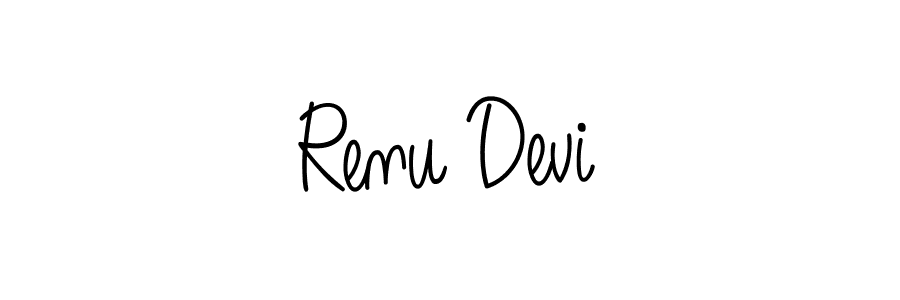 Also You can easily find your signature by using the search form. We will create Renu Devi name handwritten signature images for you free of cost using Angelique-Rose-font-FFP sign style. Renu Devi signature style 5 images and pictures png