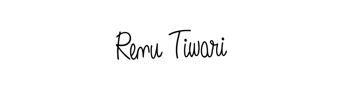 Also we have Renu Tiwari name is the best signature style. Create professional handwritten signature collection using Angelique-Rose-font-FFP autograph style. Renu Tiwari signature style 5 images and pictures png