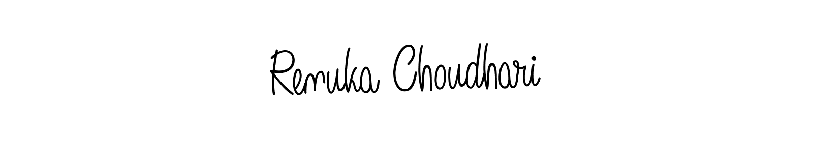 It looks lik you need a new signature style for name Renuka Choudhari. Design unique handwritten (Angelique-Rose-font-FFP) signature with our free signature maker in just a few clicks. Renuka Choudhari signature style 5 images and pictures png