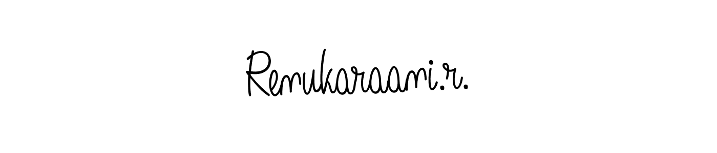 You can use this online signature creator to create a handwritten signature for the name Renukaraani.r.. This is the best online autograph maker. Renukaraani.r. signature style 5 images and pictures png