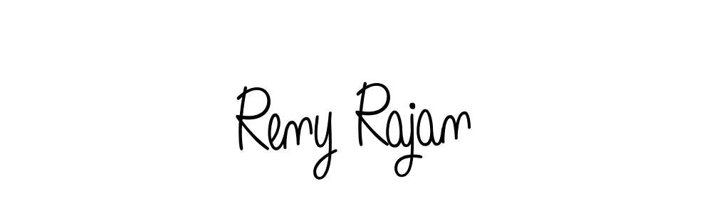 Angelique-Rose-font-FFP is a professional signature style that is perfect for those who want to add a touch of class to their signature. It is also a great choice for those who want to make their signature more unique. Get Reny Rajan name to fancy signature for free. Reny Rajan signature style 5 images and pictures png