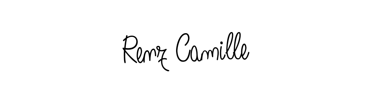 Make a short Renz Camille signature style. Manage your documents anywhere anytime using Angelique-Rose-font-FFP. Create and add eSignatures, submit forms, share and send files easily. Renz Camille signature style 5 images and pictures png