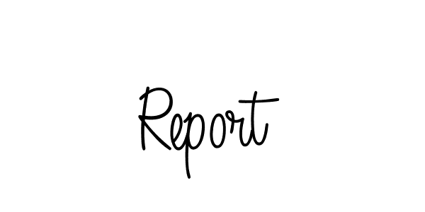 Design your own signature with our free online signature maker. With this signature software, you can create a handwritten (Angelique-Rose-font-FFP) signature for name Report. Report signature style 5 images and pictures png