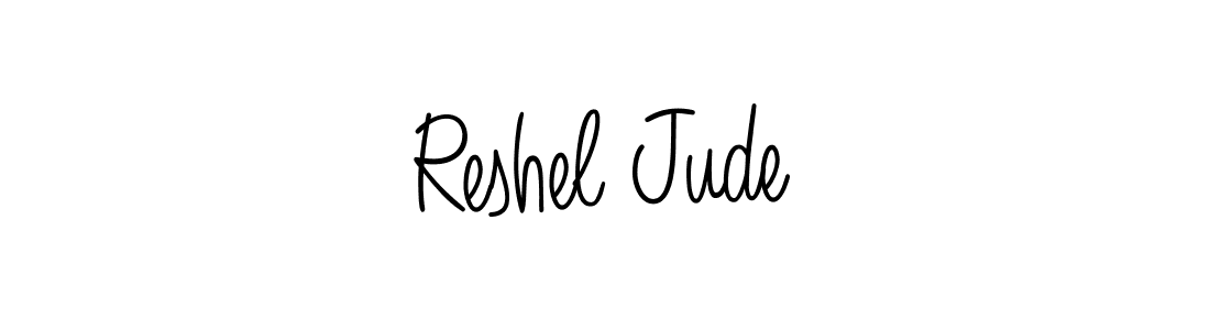 Make a short Reshel Jude signature style. Manage your documents anywhere anytime using Angelique-Rose-font-FFP. Create and add eSignatures, submit forms, share and send files easily. Reshel Jude signature style 5 images and pictures png