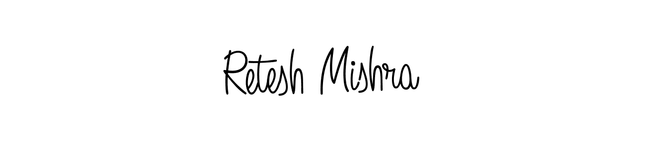 You can use this online signature creator to create a handwritten signature for the name Retesh Mishra. This is the best online autograph maker. Retesh Mishra signature style 5 images and pictures png