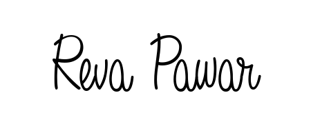 Enhance your business communications with Reva Pawar signature in Angelique-Rose-font-FFP lettering. Clean, modern, and universally compatible. Reva Pawar signature style 5 images and pictures png