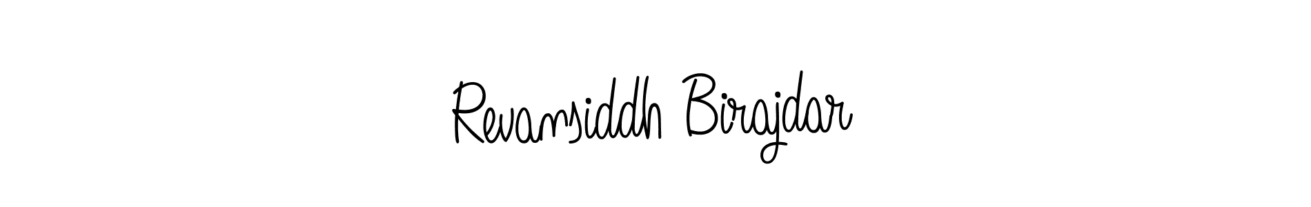 Also we have Revansiddh Birajdar name is the best signature style. Create professional handwritten signature collection using Angelique-Rose-font-FFP autograph style. Revansiddh Birajdar signature style 5 images and pictures png