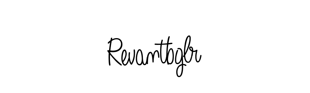 How to make Revantbglr name signature. Use Angelique-Rose-font-FFP style for creating short signs online. This is the latest handwritten sign. Revantbglr signature style 5 images and pictures png
