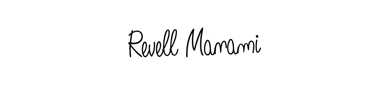 Once you've used our free online signature maker to create your best signature Angelique-Rose-font-FFP style, it's time to enjoy all of the benefits that Revell Manami name signing documents. Revell Manami signature style 5 images and pictures png