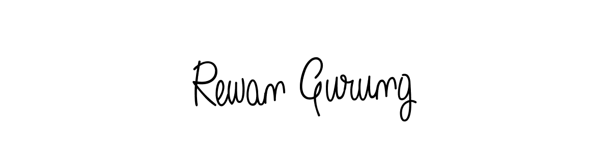 See photos of Rewan Gurung official signature by Spectra . Check more albums & portfolios. Read reviews & check more about Angelique-Rose-font-FFP font. Rewan Gurung signature style 5 images and pictures png
