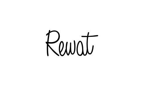 How to make Rewat signature? Angelique-Rose-font-FFP is a professional autograph style. Create handwritten signature for Rewat name. Rewat signature style 5 images and pictures png