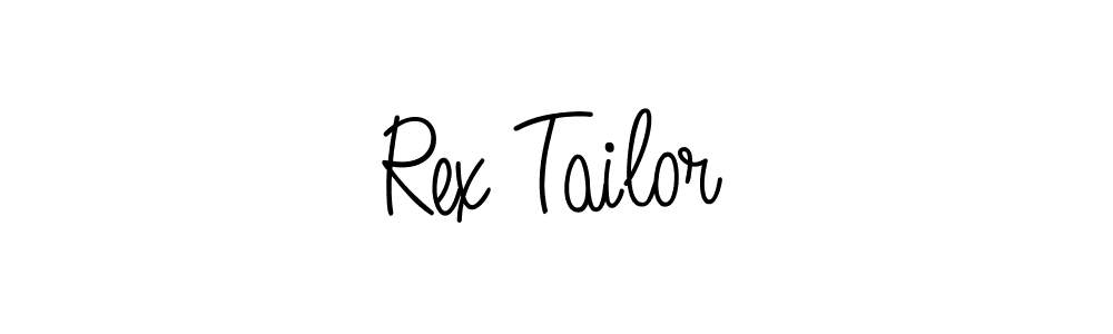 How to make Rex Tailor signature? Angelique-Rose-font-FFP is a professional autograph style. Create handwritten signature for Rex Tailor name. Rex Tailor signature style 5 images and pictures png