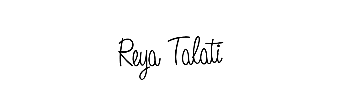 Check out images of Autograph of Reya Talati name. Actor Reya Talati Signature Style. Angelique-Rose-font-FFP is a professional sign style online. Reya Talati signature style 5 images and pictures png