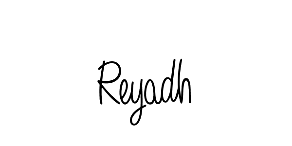 if you are searching for the best signature style for your name Reyadh. so please give up your signature search. here we have designed multiple signature styles  using Angelique-Rose-font-FFP. Reyadh signature style 5 images and pictures png